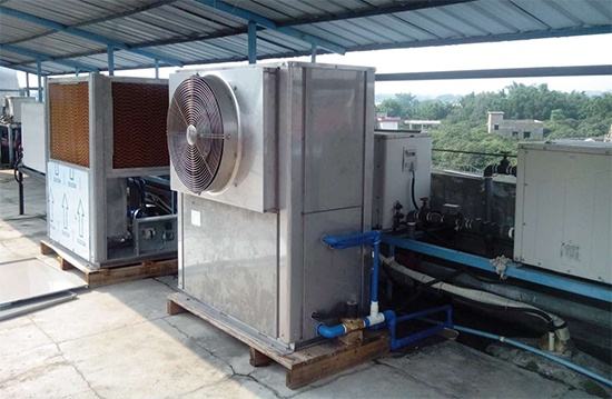 奧克斯風冷式中央空調制熱工作原理分析